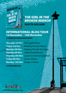Girl in the Broken Mirror international blog tour